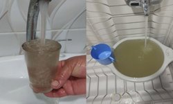 Hakkari’de musluklardan çamur akıyor: Vatandaşlar tepkili