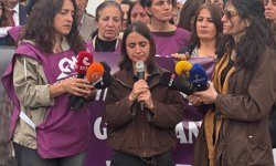 Tunceli'de Gülistan Doku için basın açıklaması düzenlendi