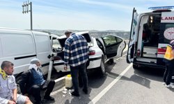 Adıyaman'da 2 otomobil çarpıştı; 6 yaralı