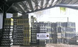 6 bin litre tağşiş zeytinyağı ele geçirildi