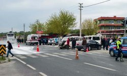 Otobüs ile minibüs çarpıştı: 1 ölü