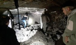 Sağanak nedeniyle çöken ağılda 6 keçi öldü