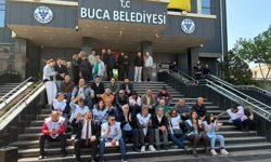 Buca Belediyesi'ndeki memurların eylemi sürüyor
