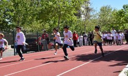 Çocuklar farkındalık için koştu