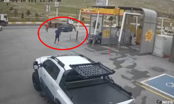 Kontrolden çıkan aracı vatandaşlar durdurdu