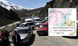 Meteoroloji uyardı: Hakkari–Van Karayolu ulaşıma kapandı