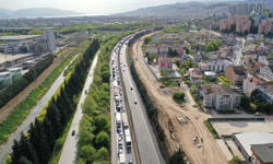 TEM’de 6 TIR zincirleme kazaya karıştı