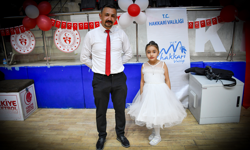 Hakkari'de 23 Nisan renkli görüntülerle kutlandı