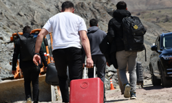 Hakkari'de heyelan mağduriyeti devam ediyor