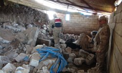 Kilis’te ahır çöktü; 40 koyun öldü