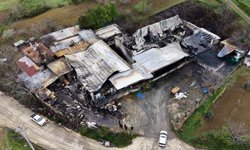 Yangının boyutu, gün ağarınca ortaya çıktı