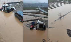 Siirt’te dere taştı, ev ve arazileri su bastı