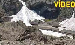 Sümbül Dağı’nda dev çığ: Zap Suyu kısa süre durdu