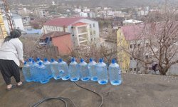 Hakkari'de vatandaşlar doğal kaynaklara yöneldi