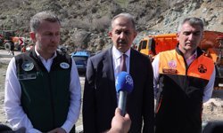 Vali Taşyapan: Alternatif yol güzergahları planlıyoruz