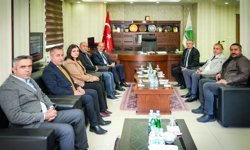 Vali Taşyapan'dan HATSO'ya iade-i ziyaret