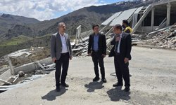 Bakanlık heyetinden heyelan ve katı atık sahasında inceleme