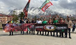 Hakkari’den Amedspor’a maç öncesi destek