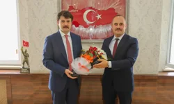 Müdür Akbaş’tan Kaymakam Cebeci’ye Nezaket Ziyareti