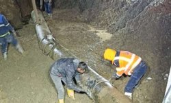 Hakkari’nin su yükünü taşıyan hat yeniden onarıldı