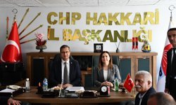 CHP’li Yücel Hakkari’de STK’ları ziyaret etti