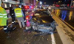 Üç aracın karıştığı zincirleme kaza: 2 yaralı