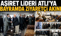Aşiret Lideri Atlı’ya bayramda ziyaretçi akını