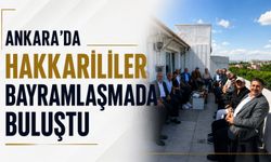 Ankara’da Hakkarililer bayramlaşmada buluştu