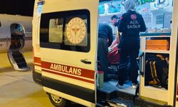 Ağrı’daki hasta çocuk ambulans uçakla Ankara’ya sevk edildi