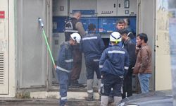 Elektrik akımına kapılan işçi yaralandı