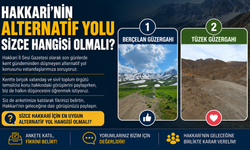 Hakkari’nin alternatif yolu sizce hangisi olmalı?