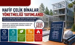 Bakanlıktan hafif çelik binalar yönetmeliği