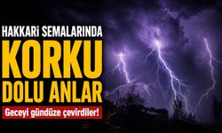 Hakkari semalarında korku dolu anlar