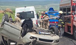 Takla atan otomobilin sürücüsü öldü, 3 yaralı