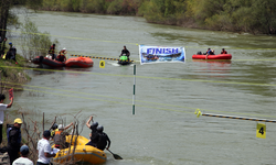 Murat Nehri’nde rafting şampiyonası sona erdi