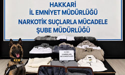 Hakkari'de otobüste 12.5 kilo Metamfetamin ele geçirildi