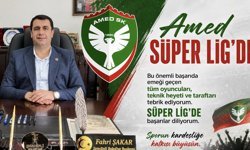 Başkan Şakar’dan Amed Spor mesajı