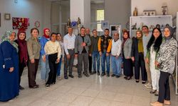 Vali Taşyapan'ın eşi Nesibe Taşyapan İŞGEM'i ziyaret etti