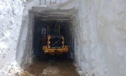 Hakkari'de Mayıs ayında 5 metre karla mücadele