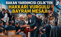 Bakan Yardımcısı Çelik’ten Hakkari vurgulu bayram mesajı