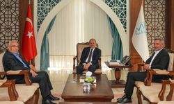 Bayhan ve Kazak'tan Vali Taşyapan’a ziyaret