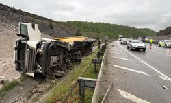 Samsun’da iki TIR çarpıştı: 2 yaralı