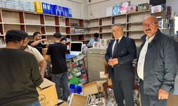 Oda Başkanları esnaf mağduriyetini yerinde inceledi