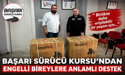 Başarı Sürücü Kursu’ndan engelli bireylere anlamlı destek
