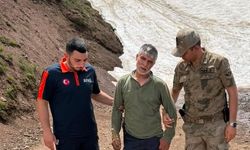 Dağda kaybolan kişi ekiplerce bulundu
