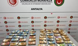 Bebek bezlerinde 381 bin avro ele geçirildi