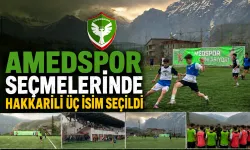 Amedspor seçmelerinde Hakkari'de 3 sporcu seçildi