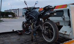 Egzozlu motosiklet sürücüsüne 27 bin lira ceza
