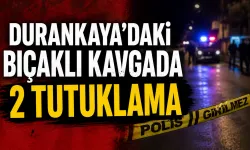 Durankaya’daki bıçaklı kavgada 2 tutuklama
