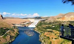 Keban Barajı’nda ikinci su tahliyesi başladı
